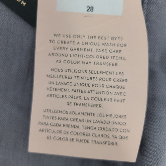 NYDJ Curves 360 Slim Straight Ankle Gray 28 - Picture 9 of 10